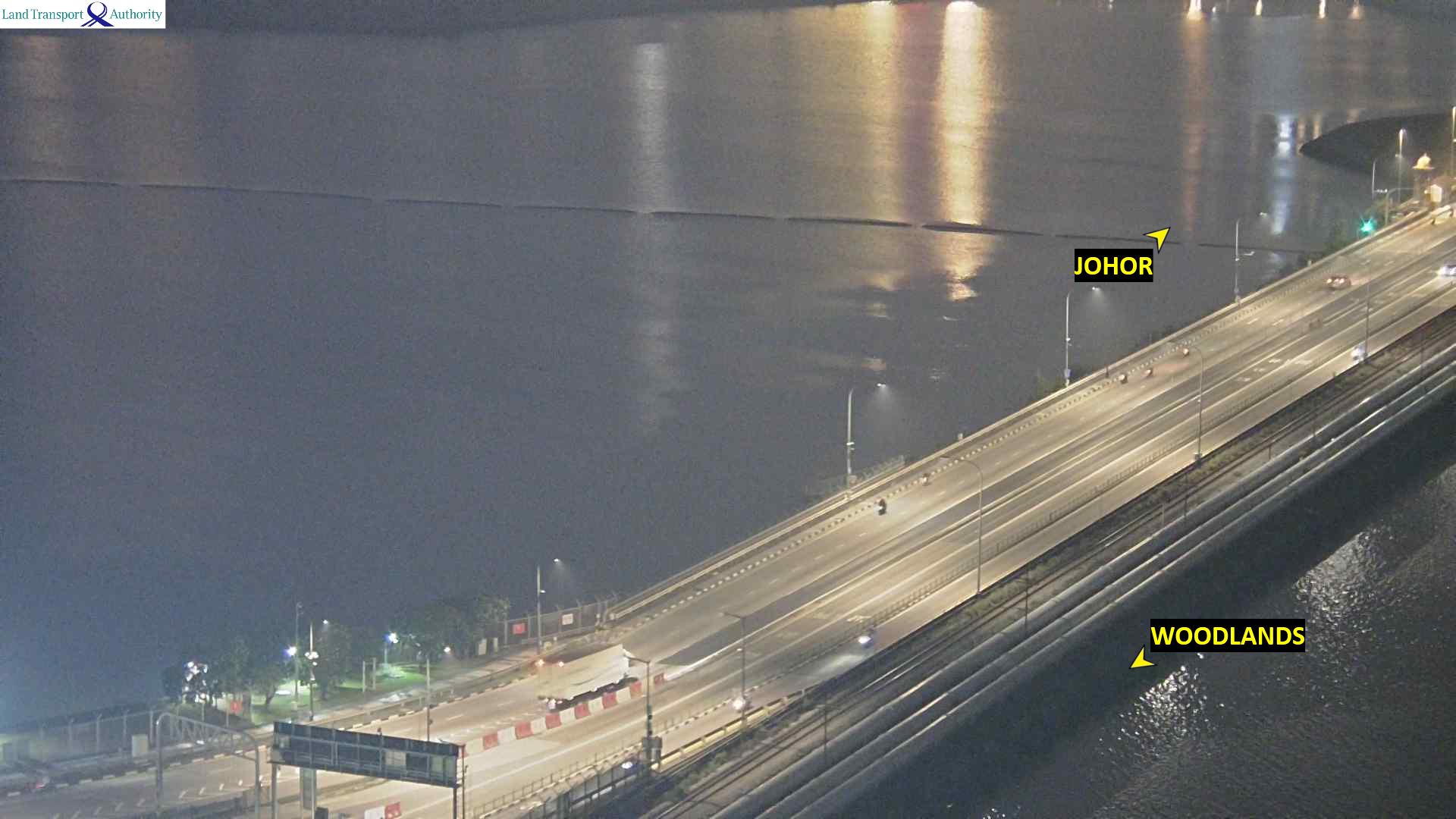 Woodlands Causeway β live traffic camera, Singapore to JB