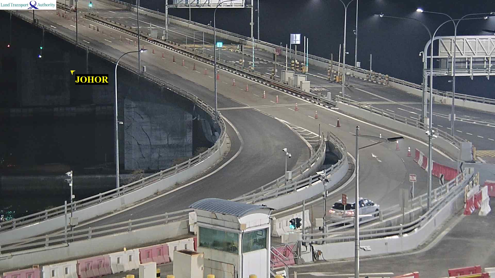 Tuas SG → JB traffic camera — Second Link at Tuas